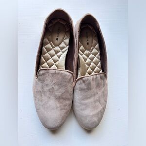 Birdies starling suede slip on shoes size 11